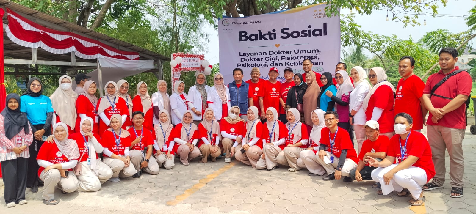  Program Bakti Sosial Dilakukan Klinik Fafasa23 Secara Konsisten